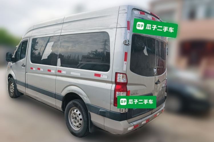 Used Foton Toano 2022 2.0T Manual Tongtu Van Long Wheelbase Mid-Roof Design Rear Single Tire 3-Seater 4F20TC3 Rear Left 45 Deg