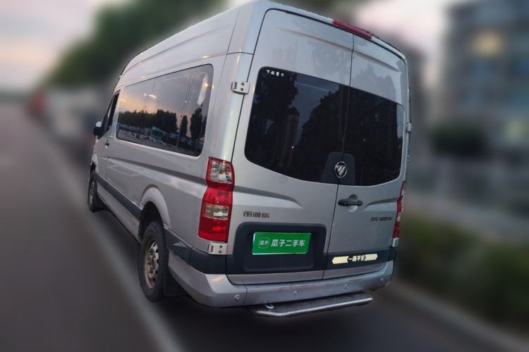 Used Foton Toano 2022 2.0T Manual Jixiang Multi-Function Long-Wheelbase Mid-Roof Single-Tire Rear 7/9-Seater 4F20TC3 Rear Left 45 Deg