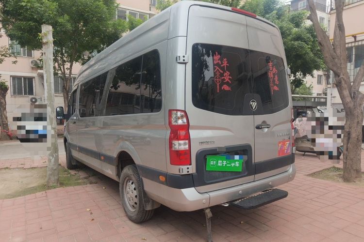 Used Foton Toano 2022 2.8T Manual Tongtu Multi-Function Extended-Chassis Mid-Roof Single-Tire Configuration 5/6/7/9-Seater F2.8NS6B177L Rear Left 45 Deg