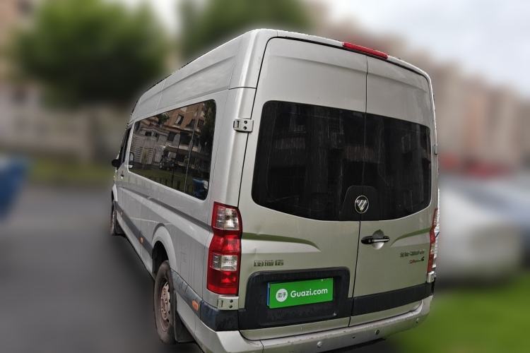 Used Foton Toano 2022 2.8T Manual Jixiang Multi-Function Long-Wheelbase Mid-Roof Single-Tire Rear 7/9-Seater F2.8NS6B177L Rear Left 45 Deg
