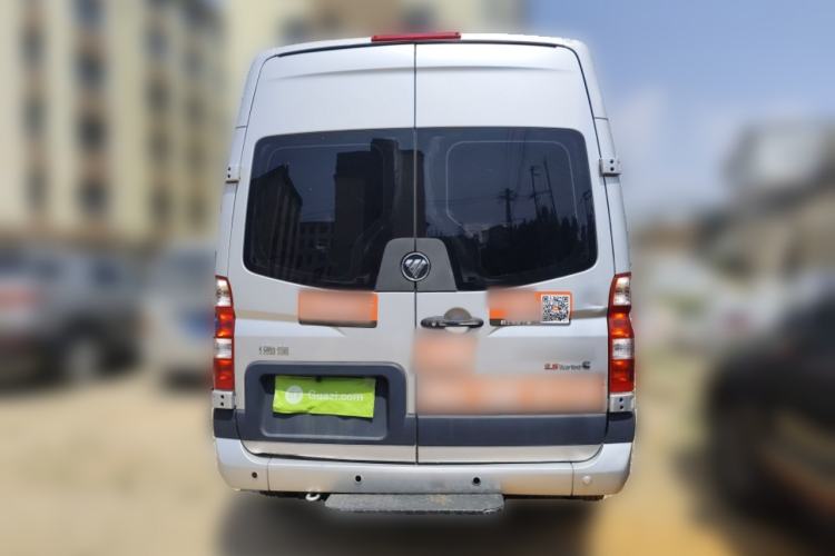 Used Foton Toano 2022 2.8T Manual Jixiang Multi-Function Long-Wheelbase Mid-Roof with Rear Dual Tires 7/9-Seater F2.8NS6B177L Rear