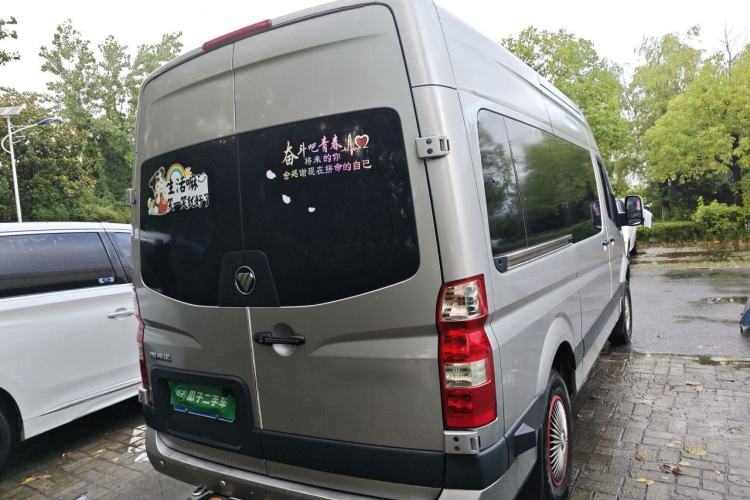 Used Foton Toano 2022 2.0T Manual Jixiang Multi-Function Long-Wheelbase Mid-Roof Single-Tire Rear 7/9-Seater 4F20TC3 Rear Right 45 Deg