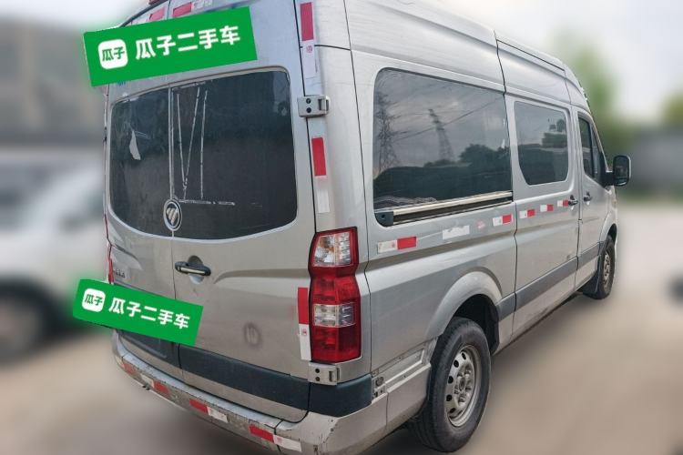 Used Foton Toano 2022 2.0T Manual Tongtu Van Long Wheelbase Mid-Roof Design Rear Single Tire 3-Seater 4F20TC3 Rear Right 45 Deg