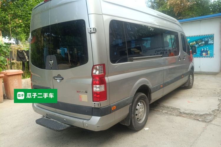 Used Foton Toano 2022 2.8T Manual Tongtu Multi-Function Extended-Chassis Mid-Roof Single-Tire Configuration 5/6/7/9-Seater F2.8NS6B177L Rear Right 45 Deg