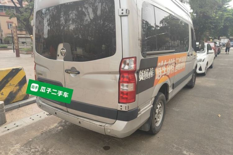 Used Foton Toano 2022 2.0T Manual Jixiang Multi-Function Long-Wheelbase Mid-Roof Single-Tire Rear 7/9-Seater 4F20TC3 Rear Right 45 Deg