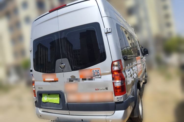Used Foton Toano 2022 2.8T Manual Jixiang Multi-Function Long-Wheelbase Mid-Roof with Rear Dual Tires 7/9-Seater F2.8NS6B177L Rear Right 45 Deg