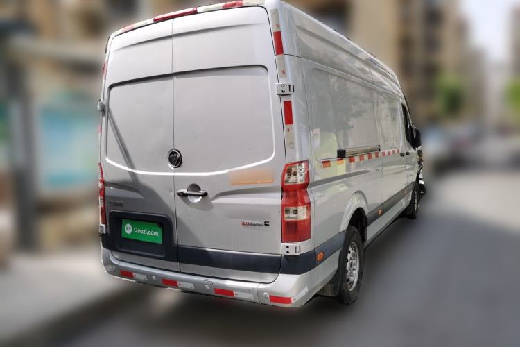 Used Foton Toano 2022 2.8T Manual Tongtu Van Extended Wheelbase Mid-Height Design Rear Single Tire 3-Seater F2.8NS6B177L Rear Right 45 Deg