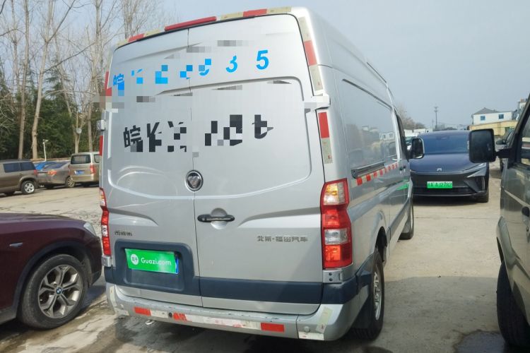 Used Foton Toano 2022 2.0T Manual Tongtu Van Long Wheelbase Mid-Roof Design Rear Single Tire 3-Seater 4F20TC3 Rear Right 45 Deg