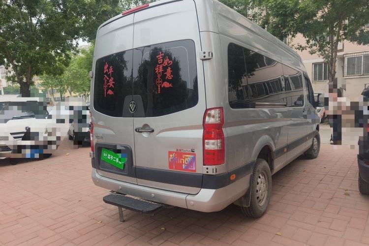 Used Foton Toano 2022 2.8T Manual Tongtu Multi-Function Extended-Chassis Mid-Roof Single-Tire Configuration 5/6/7/9-Seater F2.8NS6B177L Rear Right 45 Deg