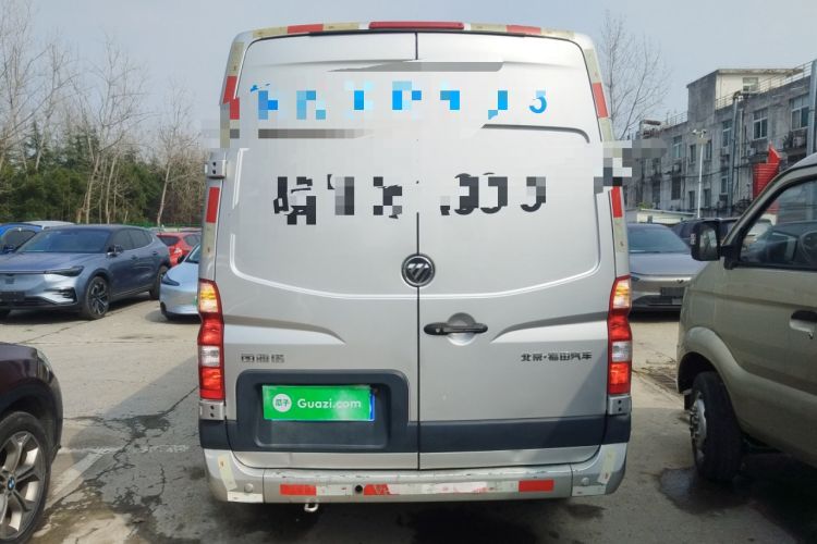 Used Foton Toano 2022 2.0T Manual Tongtu Van Long Wheelbase Mid-Roof Design Rear Single Tire 3-Seater 4F20TC3 Rear