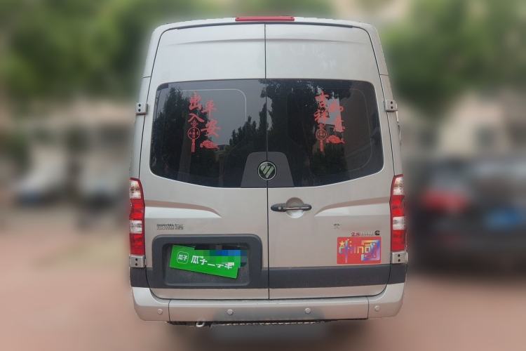 Used Foton Toano 2022 2.8T Manual Tongtu Multi-Function Extended-Chassis Mid-Roof Single-Tire Configuration 5/6/7/9-Seater F2.8NS6B177L Rear