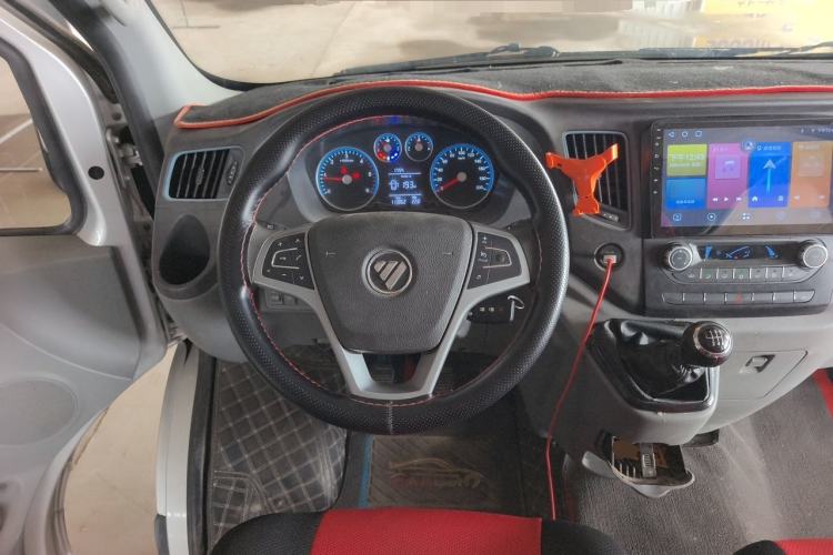 Used Foton Toano 2022 2.0T Manual Jixiang Multi-Function Long-Wheelbase Mid-Roof Single-Tire Rear 7/9-Seater 4F20TC3 Steering Wheel