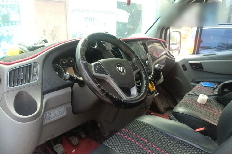 Used Foton Toano 2022 2.8T Manual Tongtu Multi-Function Extended-Chassis Mid-Roof Single-Tire Configuration 5/6/7/9-Seater F2.8NS6B177L Steering Wheel