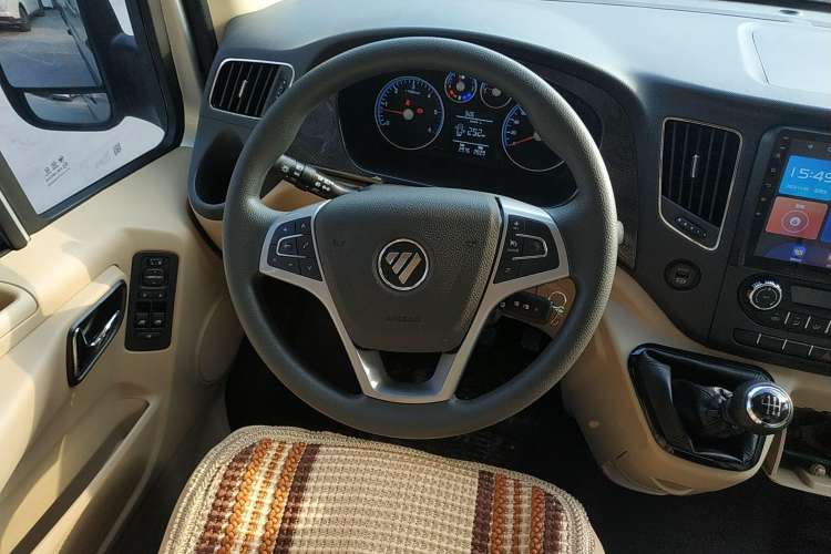 Used Foton Toano 2022 2.8T Manual Tongtu Multi-Function Long-Wheelbase Mid-Roof Single-Tire 5/6/7/9-Seater F2.8NS6B177L Steering Wheel