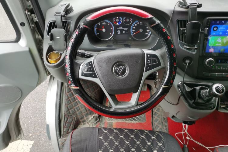 Used Foton Toano 2022 2.8T Manual Tongtu Multi-Function Extended-Chassis Mid-Roof Single-Tire Configuration 5/6/7/9-Seater F2.8NS6B177L Steering Wheel