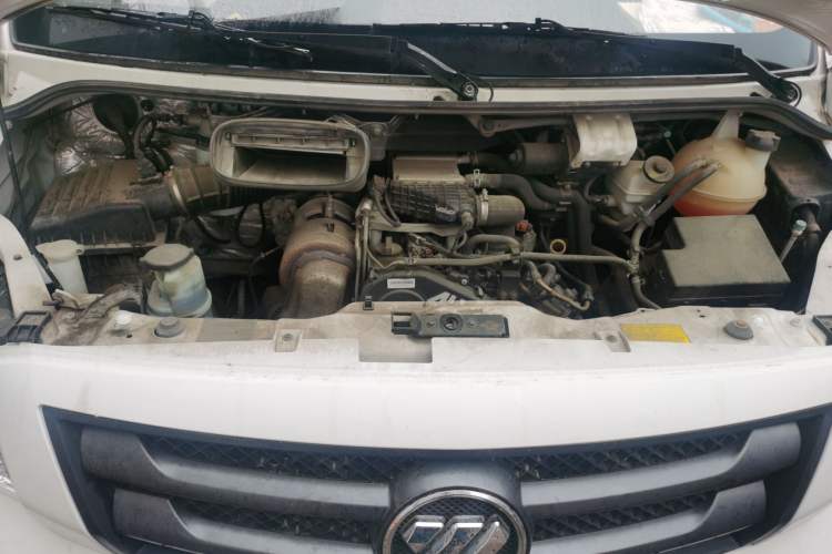 Used Foton Toano 2022 2.0T Manual Urban Edition Short Wheelbase Mid-Height Design Rear Single Tire 5/6/9-Seater Configuration 4F20TC3 Engine Bay