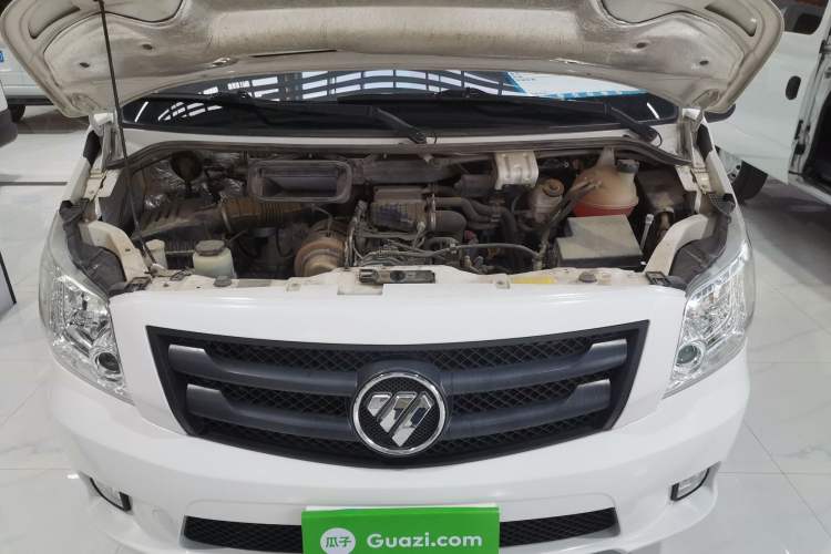 Used Foton Toano 2022 2.0T Manual Tongtu Multi-Function Long Wheelbase Mid-Roof Single-Tire 5/6/7/9-Seater 4F20TC3 Engine Bay
