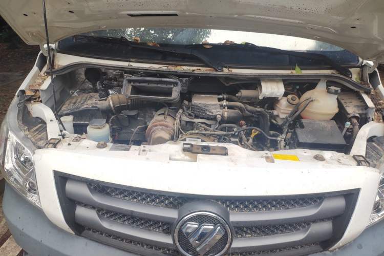 Used Foton Toano 2022 2.0T Manual Urban Van Short Wheelbase Mid-Height Rear Single Tire 3-Seater 4F20TC3 Engine Bay