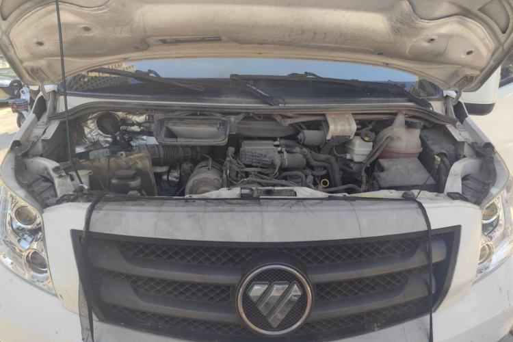 Used Foton Toano 2022 2.0T Manual Tongtu Multi-Function Long Wheelbase Mid-Roof Single-Tire 5/6/7/9-Seater 4F20TC3 Engine Bay