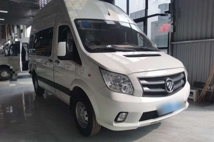 Used Foton Toano 2022 2.0T Manual Tongtu Multi-Function Long-Wheelbase Ultra-High Roof with Single Rear Tire Available in 5/6/7/9-Seater Configurations Model 4F20TC3 Front Right 45 Deg