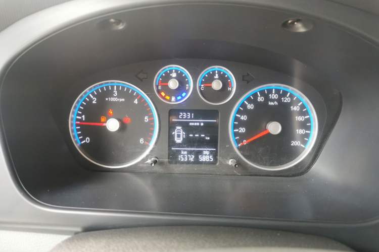 Used Foton Toano 2022 2.0T Manual Tongtu Multi-Function Long-Wheelbase Ultra-High Roof with Single Rear Tire Available in 5/6/7/9-Seater Configurations Model 4F20TC3 Instrument Cluster