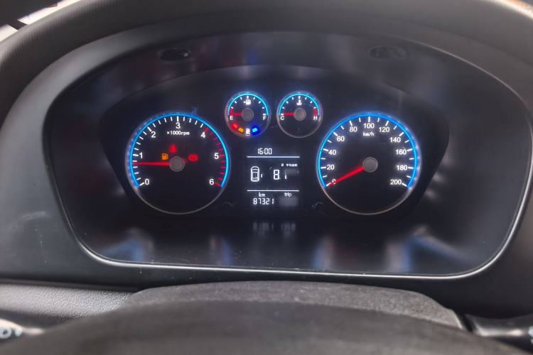 Used Foton Toano 2022 2.0T Manual Urban Edition Short Wheelbase Mid-Height Design Rear Single Tire 5/6/9-Seater Configuration 4F20TC3 Instrument Cluster