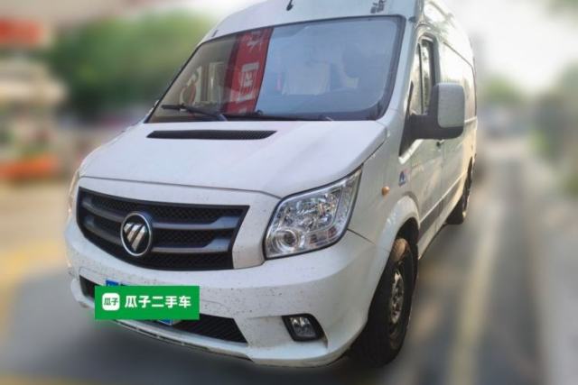 Used Foton Toano 2022 2.0T Manual Tongtu Van Long Wheelbase Mid-Roof Design Rear Single Tire 3-Seater 4F20TC3