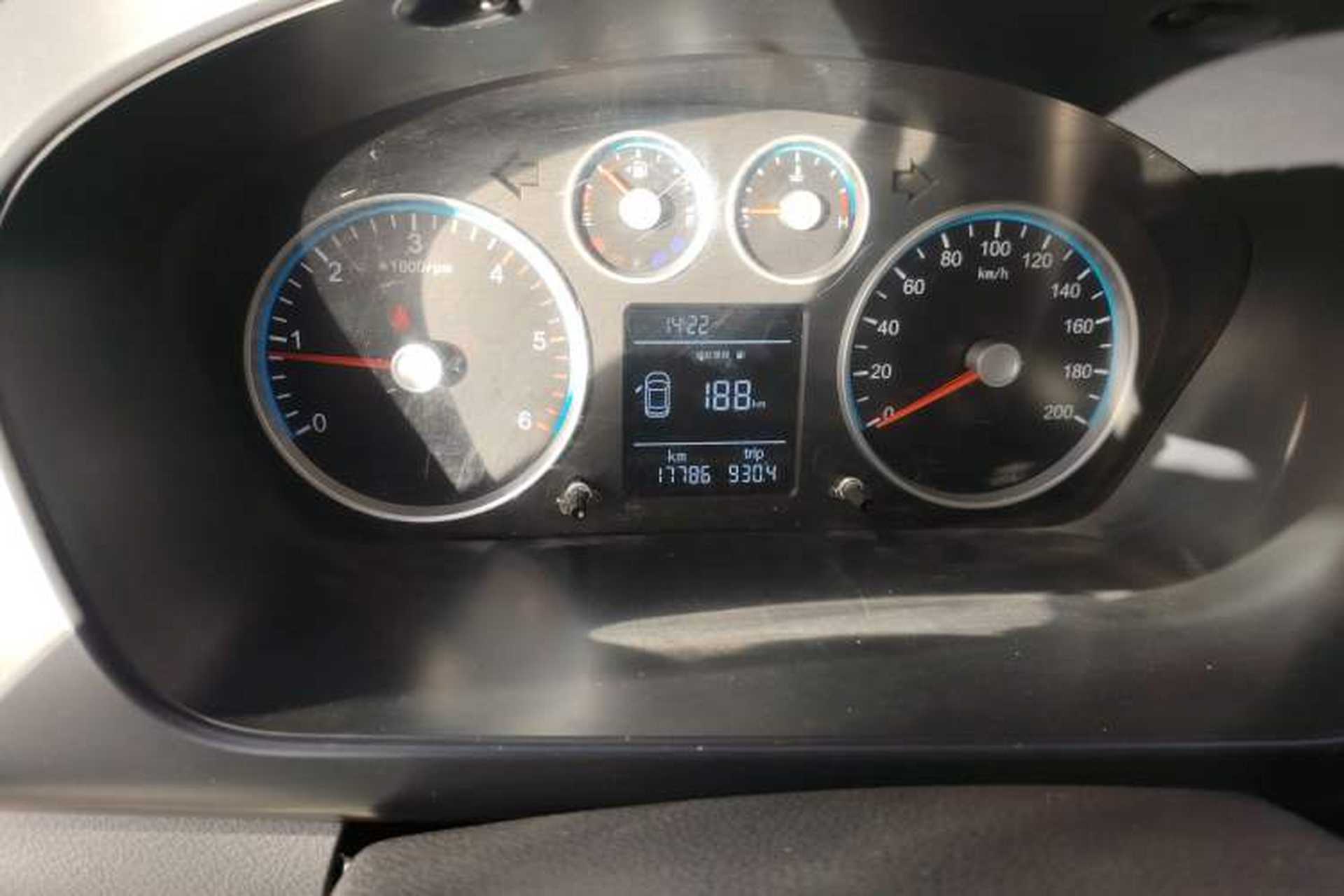 Used Foton Toano 2022 2.0T Manual Urban Edition Short Wheelbase Mid-Height Design Rear Single Tire 5/6/9-Seater Configuration 4F20TC3 Odometer Close Up