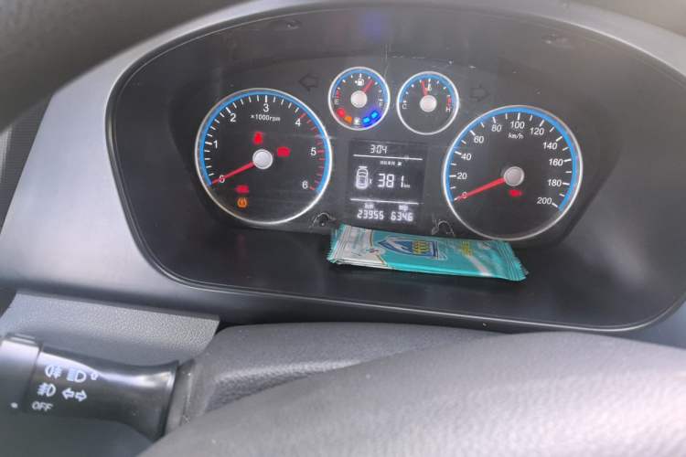 Used Foton Toano 2022 2.0T Manual Tongtu Multi-Function Long Wheelbase Mid-Roof Single-Tire 5/6/7/9-Seater 4F20TC3 Odometer Close Up