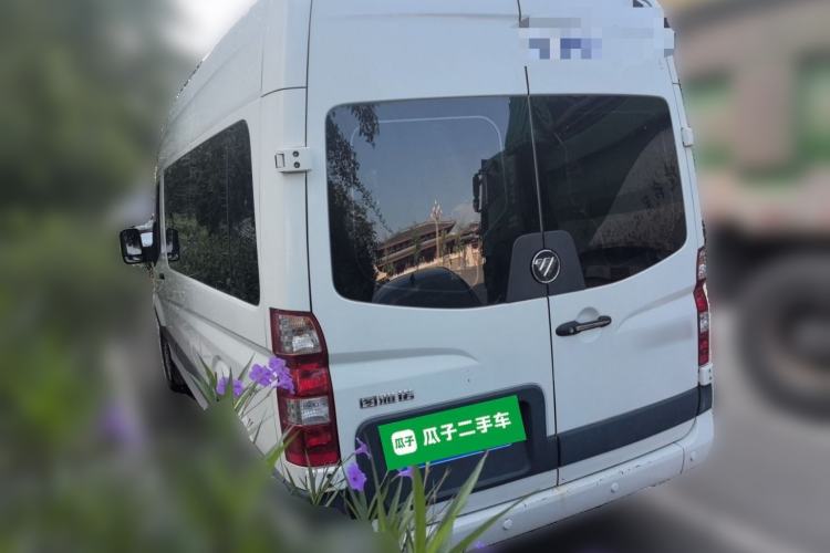 Used Foton Toano 2022 2.0T Manual Tongtu Multi-Function Long Wheelbase Mid-Roof Single-Tire 5/6/7/9-Seater 4F20TC3 Rear Left 45 Deg