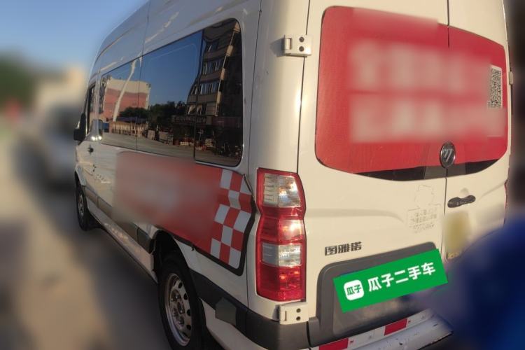Used Foton Toano 2022 2.0T Manual Tongtu Multi-Function Long Wheelbase Mid-Roof Single-Tire 5/6/7/9-Seater 4F20TC3 Rear Left 45 Deg