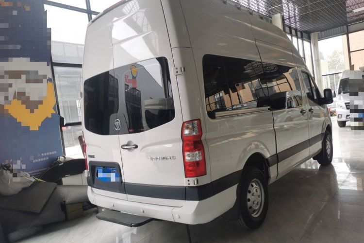 Used Foton Toano 2022 2.0T Manual Tongtu Multi-Function Long-Wheelbase Ultra-High Roof with Single Rear Tire Available in 5/6/7/9-Seater Configurations Model 4F20TC3 Rear Right 45 Deg