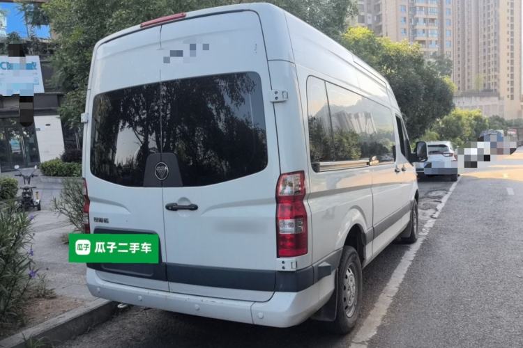 Used Foton Toano 2022 2.0T Manual Tongtu Multi-Function Long Wheelbase Mid-Roof Single-Tire 5/6/7/9-Seater 4F20TC3 Rear Right 45 Deg