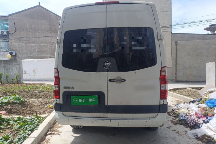 Used Foton Toano 2022 2.0T Manual Tongtu Multi-Function Long Wheelbase Mid-Roof Single-Tire 5/6/7/9-Seater 4F20TC3 Rear