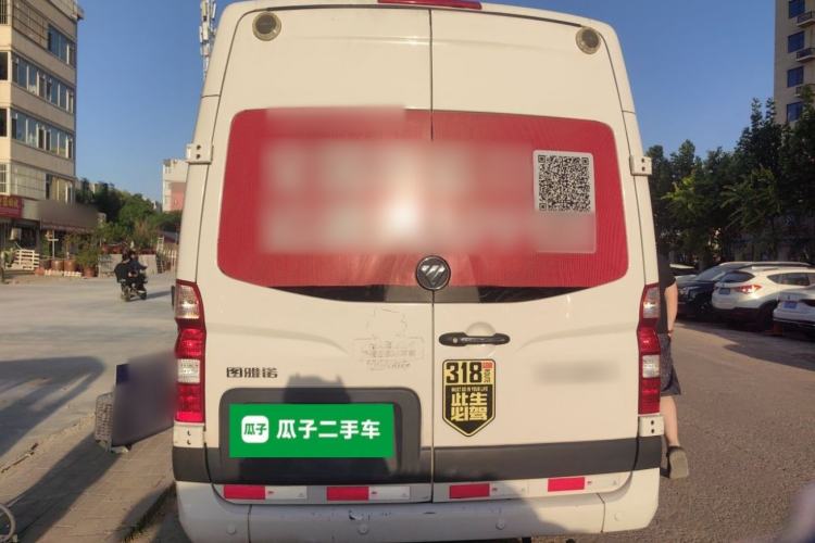 Used Foton Toano 2022 2.0T Manual Tongtu Multi-Function Long Wheelbase Mid-Roof Single-Tire 5/6/7/9-Seater 4F20TC3 Rear