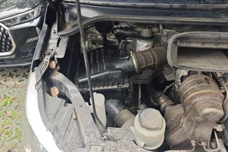 Used Foton Toano 2023 2.0T Manual Jixiang Long Wheelbase Mid-Top Rear Single Tire 7/9-Seater Engine Bay Right