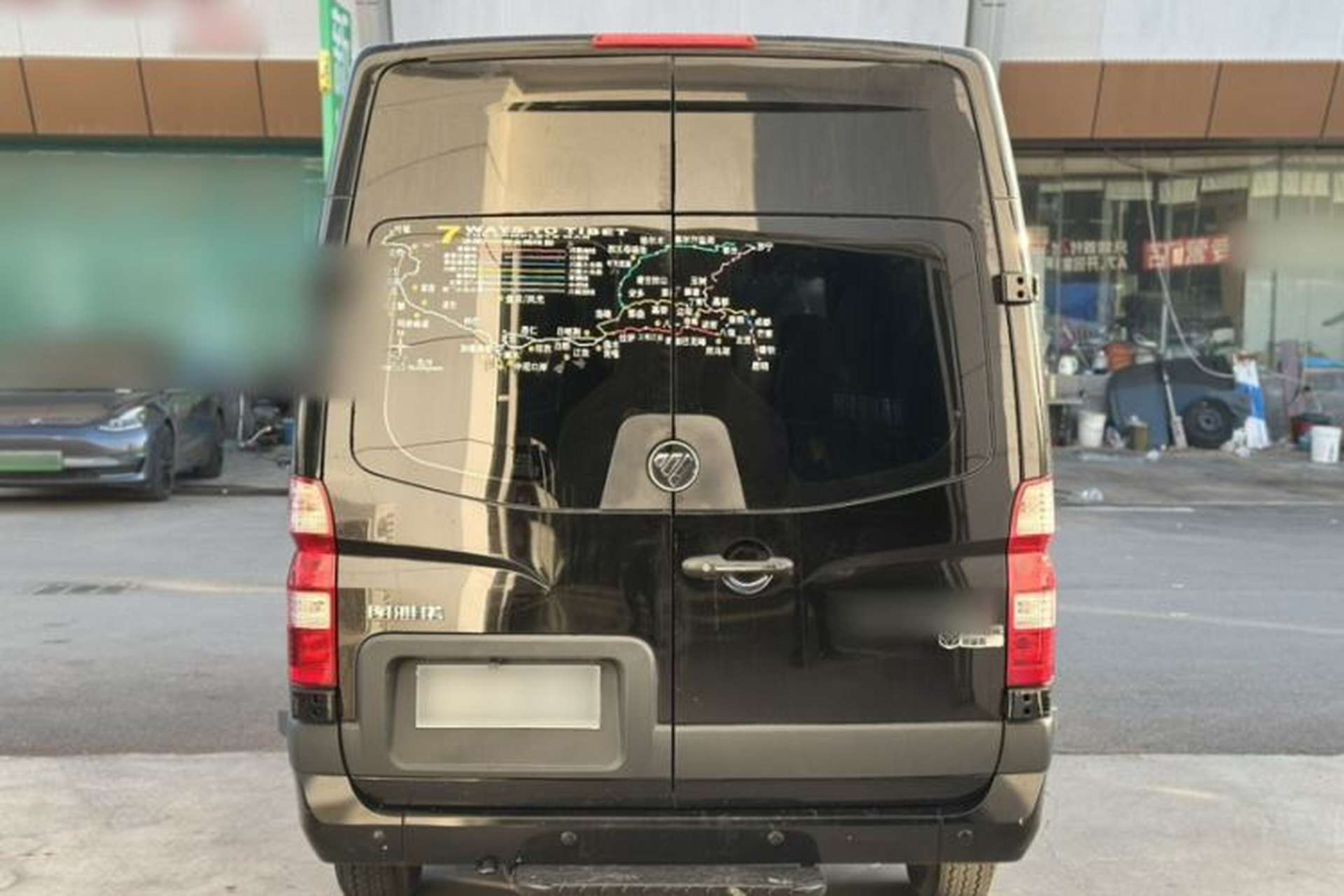 Used Foton Toano 2023 2.0T Manual Jixiang Long Wheelbase Mid-Top Rear Single Tire 7/9-Seater Exterior 2