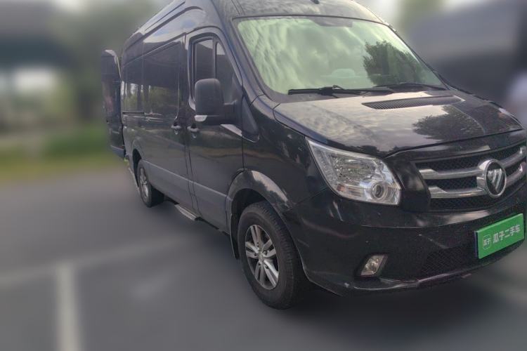 Used Foton Toano 2023 2.0T Compact Luxury Edition Manual Transmission Long Wheelbase Mid-Height Roof Rear Single Tire 9-Seater Front Right 45 Deg