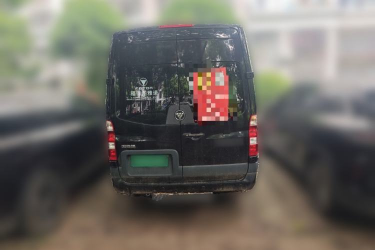 Used Foton Toano 2023 2.0T Manual Jixiang Long Wheelbase Mid-Top Rear Single Tire 7/9-Seater Rear