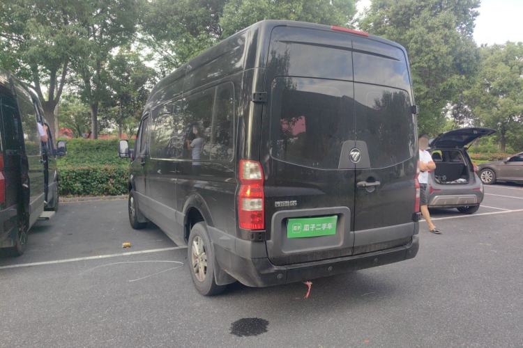 Used Foton Toano 2023 2.0T Compact Luxury Edition Manual Transmission Long Wheelbase Mid-Height Roof Rear Single Tire 9-Seater Rear Left 45 Deg