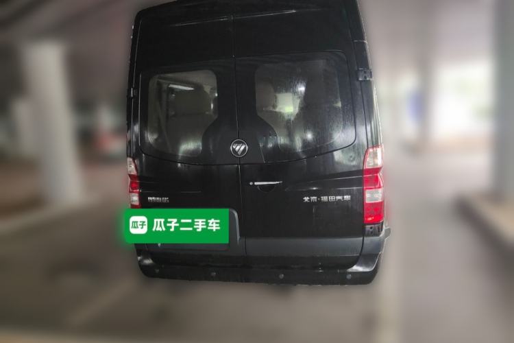 Used Foton Toano 2023 2.0T Compact Luxury Edition Manual Transmission Long Wheelbase Mid-Height Roof Rear Single Tire 9-Seater Rear