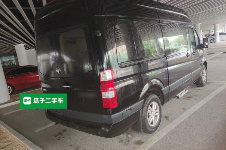 Used Foton Toano 2023 2.0T Compact Luxury Edition Manual Transmission Long Wheelbase Mid-Height Roof Rear Single Tire 9-Seater Rear Right 45 Deg