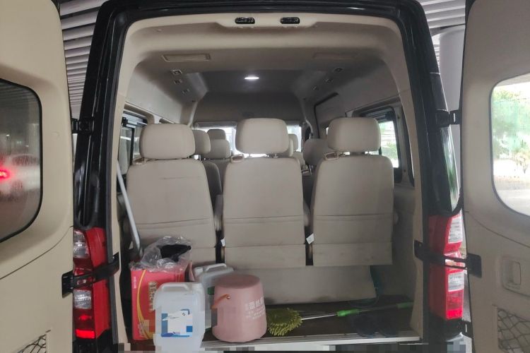 Used Foton Toano 2023 2.0T Compact Luxury Edition Manual Transmission Long Wheelbase Mid-Height Roof Rear Single Tire 9-Seater Trunk
