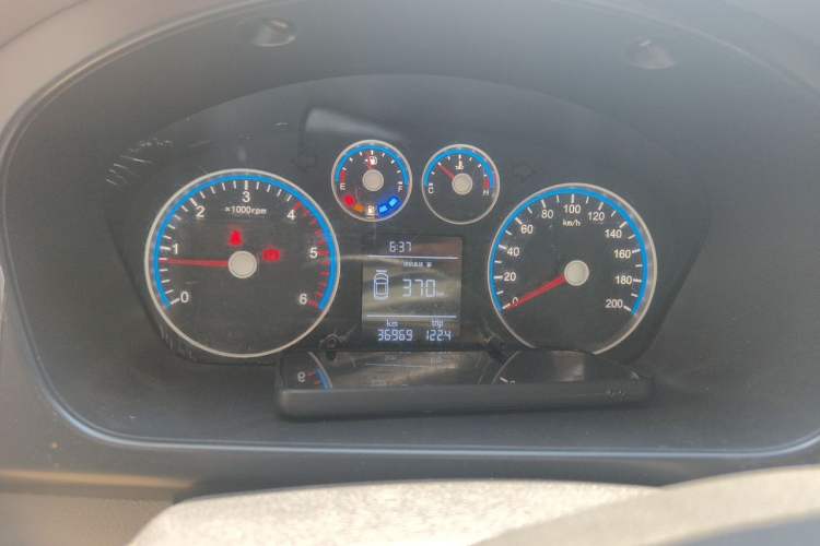 Used Foton Toano  Odometer Close Up