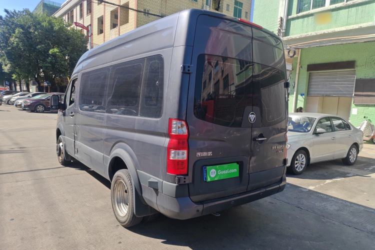 Used Foton Toano 2023 Cummins 2.8T Manual Jixiang Multi-Function Long-Wheelbase Mid-Roof Model with Rear Dual Tires Available in 7/9-Seater Configurations Rear Left 45 Deg
