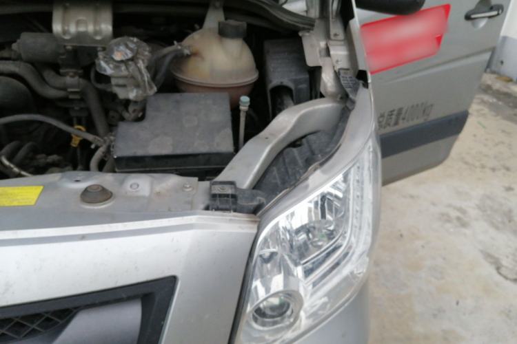 Used Foton Toano 2023 2.0T Manual Jixiang Van Extended Wheelbase Ultra-High Roof Rear Single Tire 3-Seater Engine Bay Left