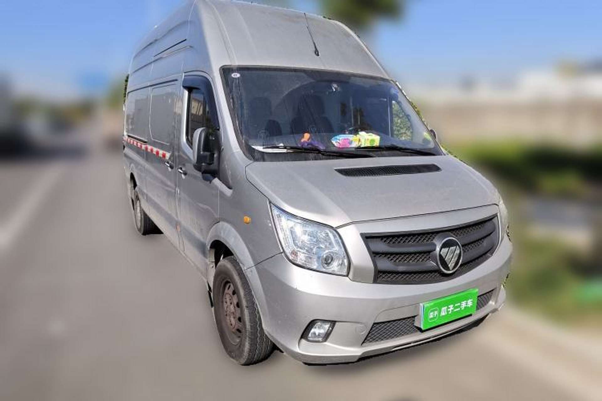 Used Foton Toano 2023 Joy Elephant Van 2.0T Manual Transmission Extended Wheelbase Ultra-High Roof Rear Single Tire 3-Seater Exterior 2