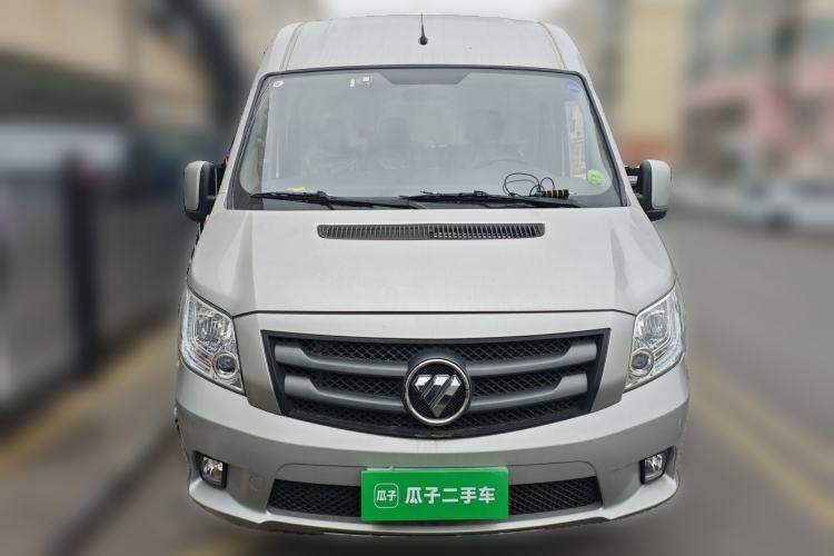Used Foton Toano 2023 2.8T Manual Jixiang Van Extended Wheelbase Mid-Height Roof Rear Dual Tires 3-Seater Front