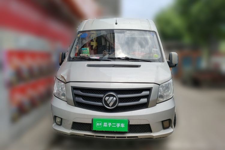 Used Foton Toano 2023 2.8T Manual Jixiang Long Wheelbase Mid-Top Rear Single Tire 7/9-Seater Front