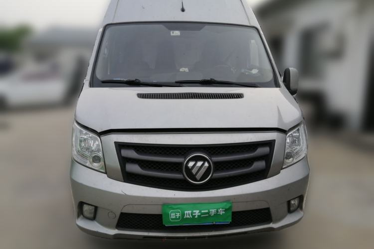 Used Foton Toano 2023 2.0T Manual Jixiang Van Extended Wheelbase Ultra-High Roof Rear Single Tire 3-Seater Front